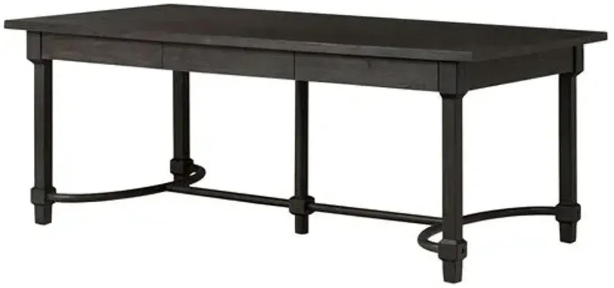 Edison Desk - Amber Lewis x Four Hands - Black