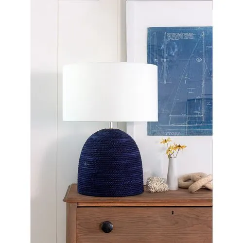 Coastal Living Manuka Table Lamp - Blue - Regina Andrew