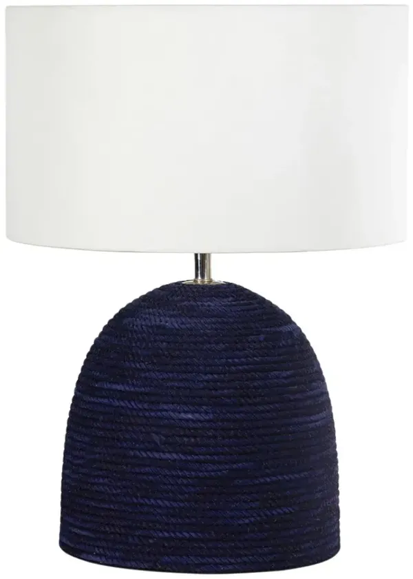 Manuka Rope Table Lamp - Blue - Regina Andrew