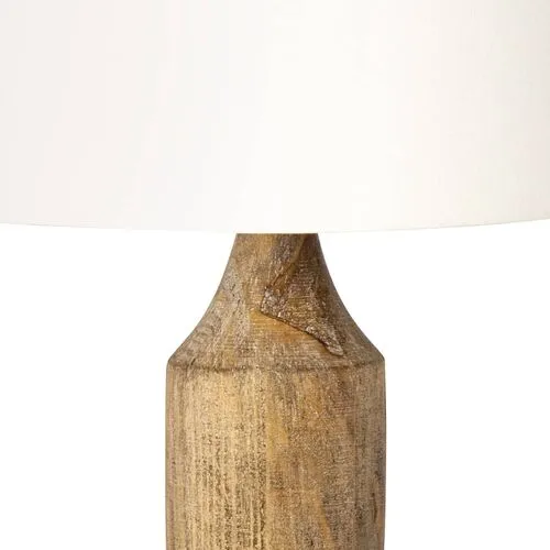 Southern Living Georgina Wood Table Lamp - Brown - Regina Andrew