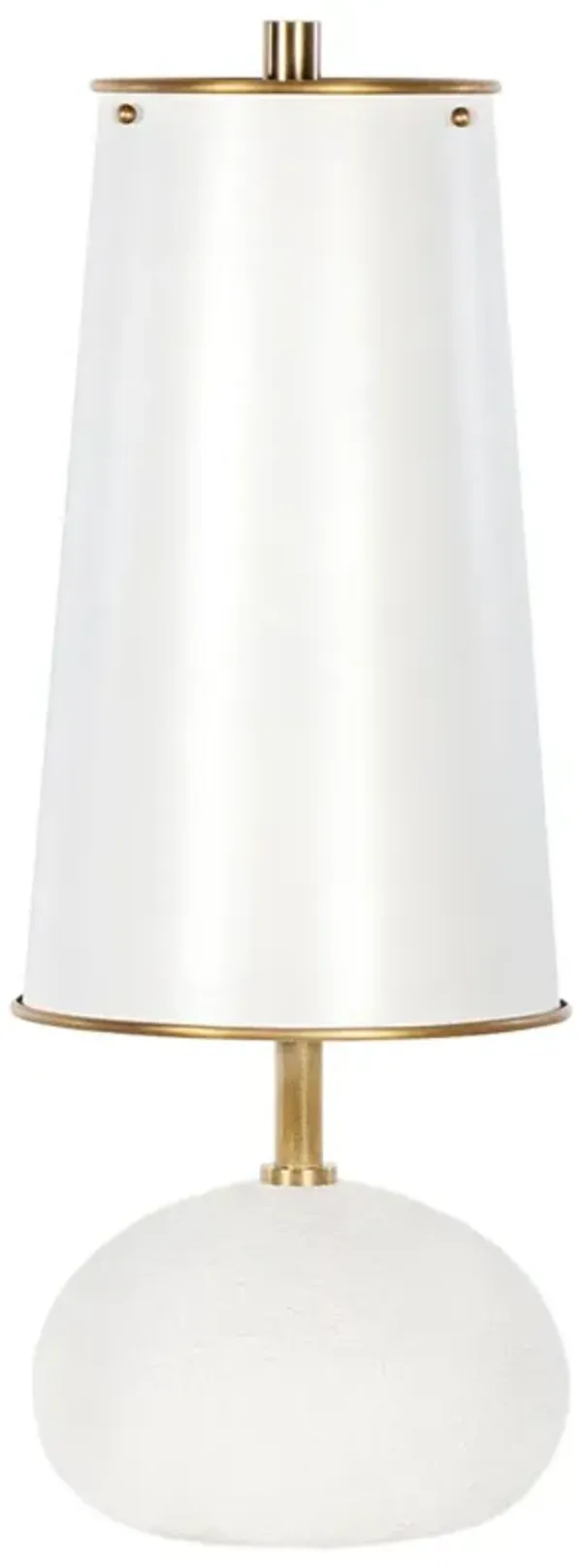 Hattie Concrete Mini Table Lamp - Regina Andrew - White