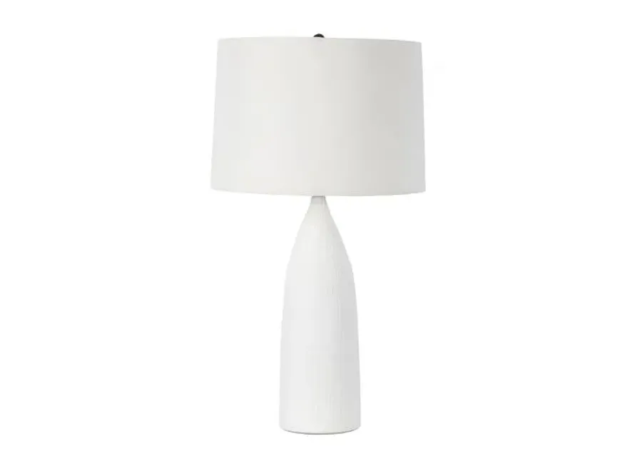 Coastal Living Hayden Ceramic Table Lamp - White - Regina Andrew