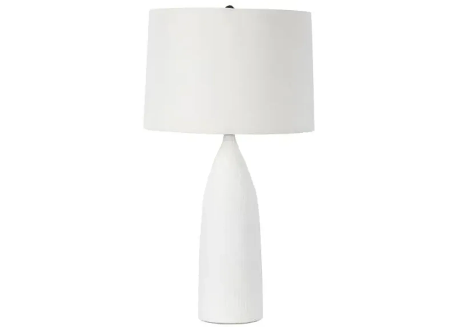 Coastal Living Hayden Ceramic Table Lamp - White - Regina Andrew