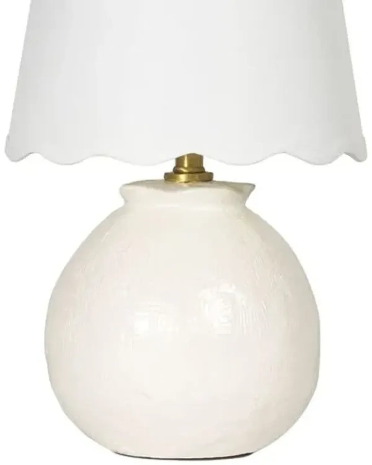 Amoria Mini Table Lamp - White - Regina Andrew