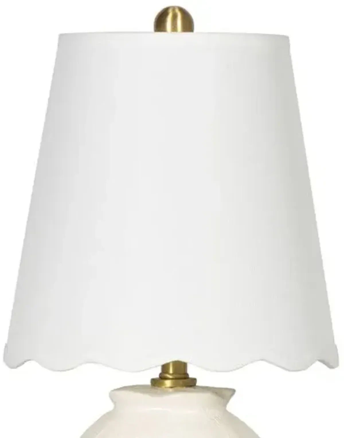 Amoria Mini Table Lamp - White - Regina Andrew