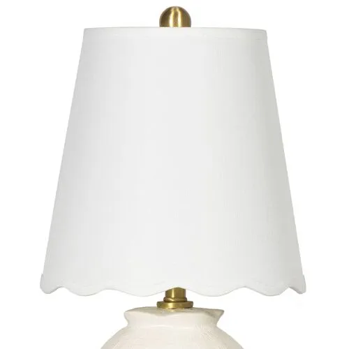 Amoria Mini Table Lamp - White - Regina Andrew