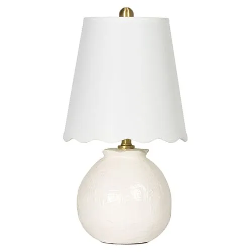 Amoria Mini Table Lamp - White - Regina Andrew