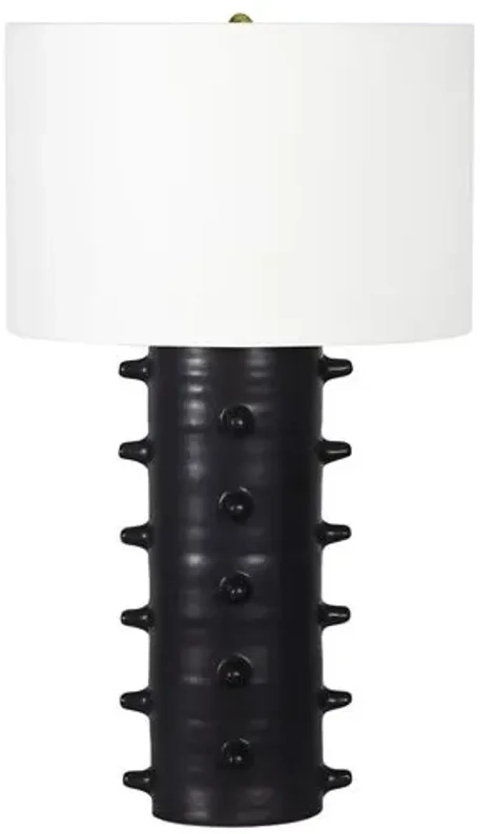 Spruce Ceramic Table Lamp - Black - Regina Andrew