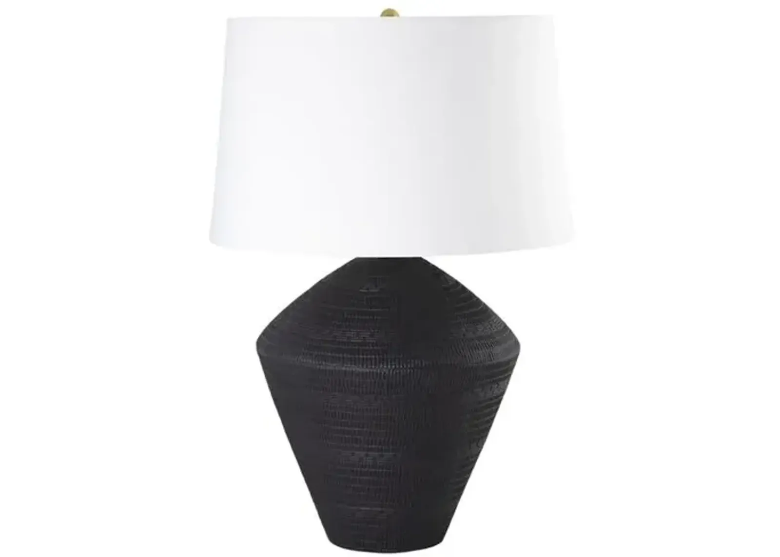 Soren Ceramic Table Lamp - Regina Andrew - Black