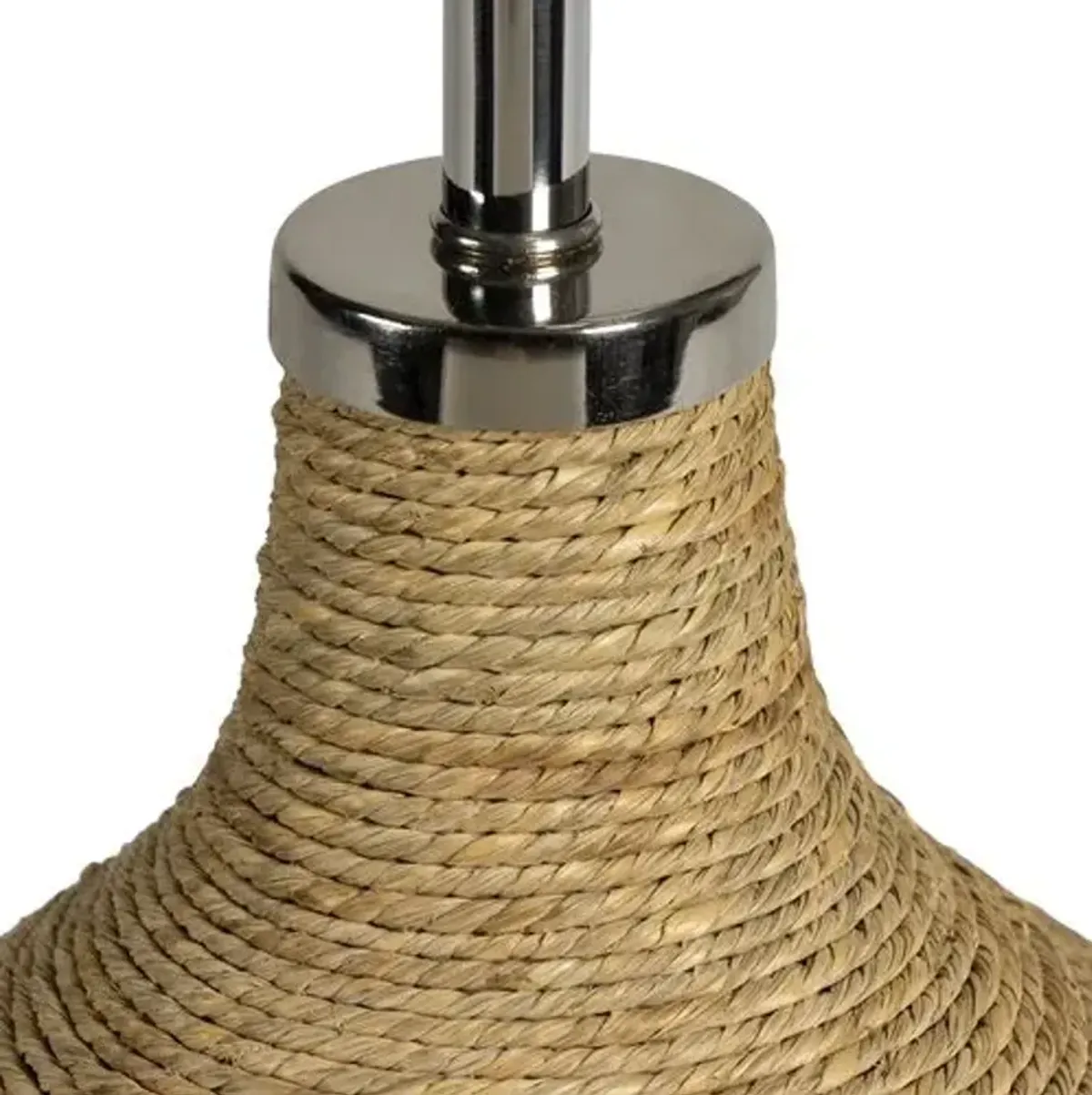 Maren Rope Table Lamp - Natural - Regina Andrew - Beige