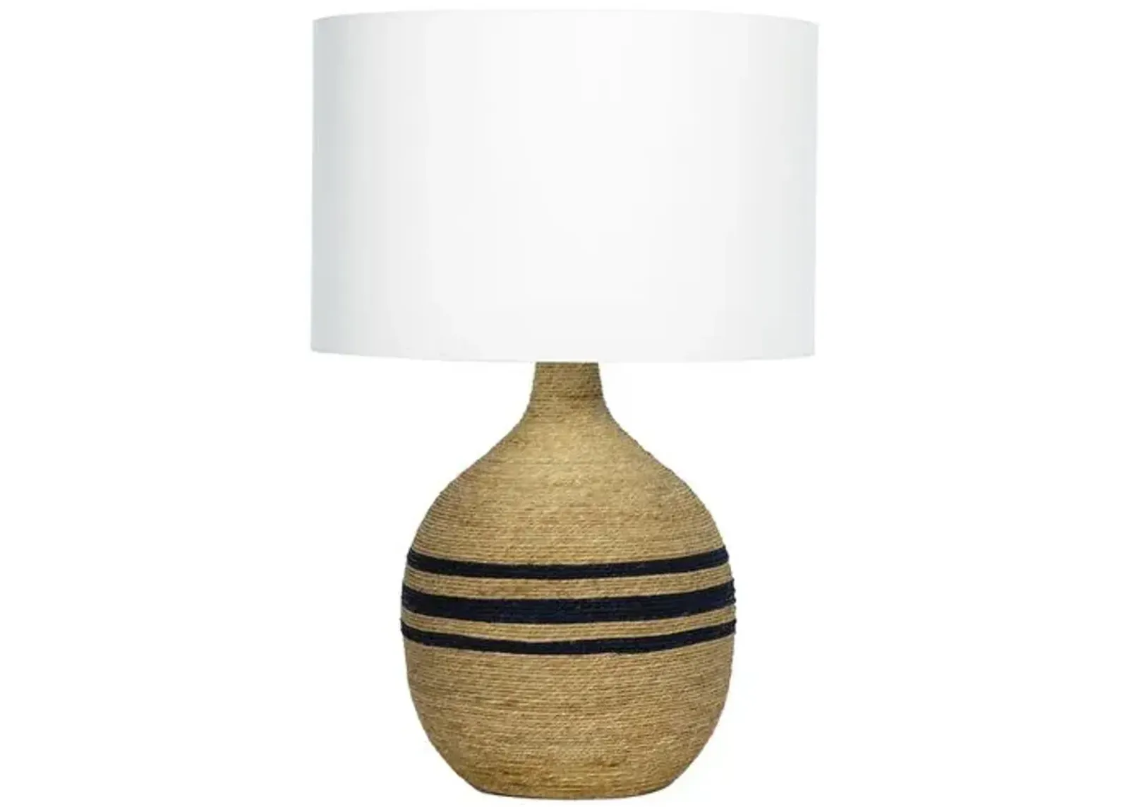 Maren Rope Table Lamp - Natural - Regina Andrew - Beige