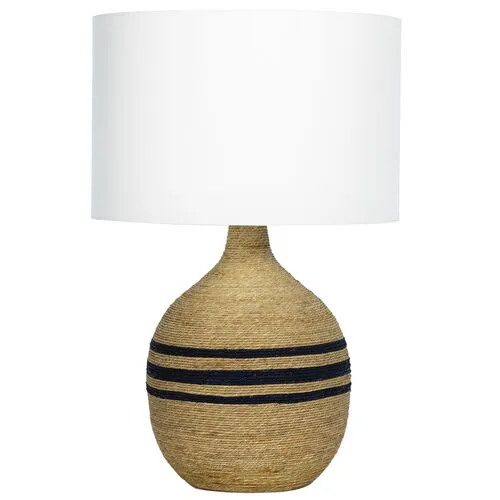 Maren Rope Table Lamp - Natural - Regina Andrew - Beige