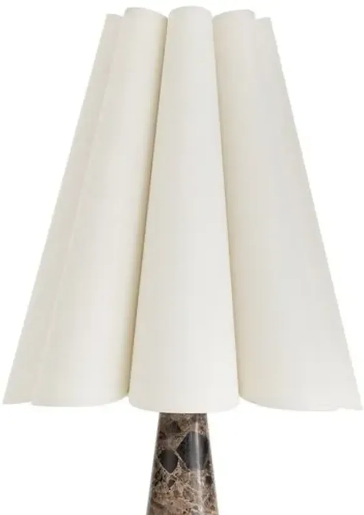 Segal Marble Mini Table Lamp - Regina Andrew - Brown