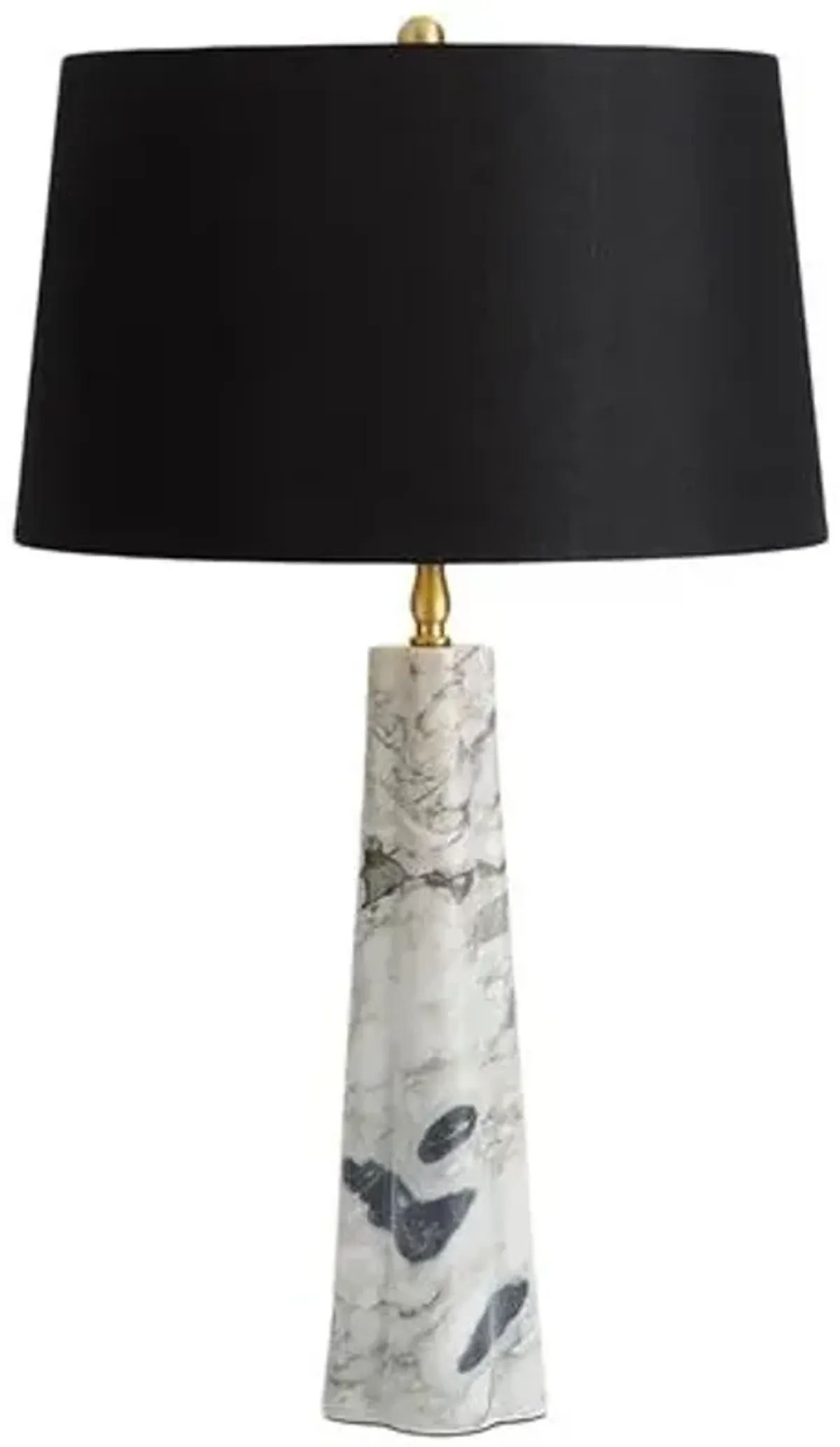 Roman Marble Table Lamp - Regina Andrew - White