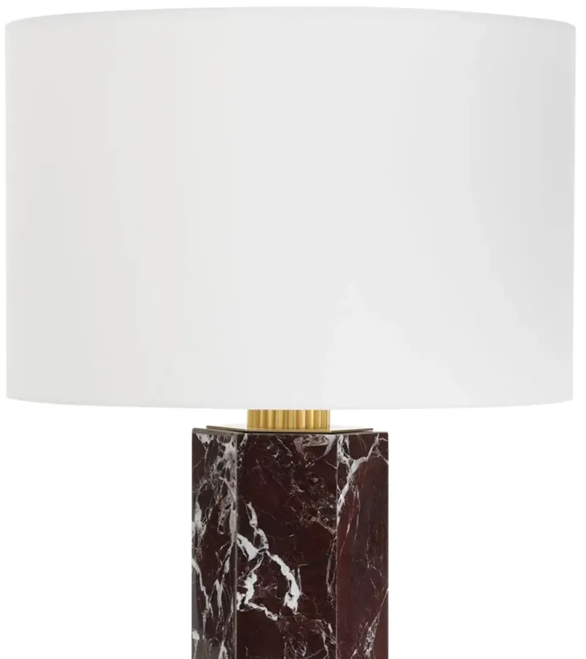 Nico Marble Table Lamp - Brown - Regina Andrew