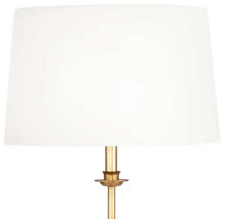 Southern Living Fisher Floor Lamp - Gold - Regina Andrew