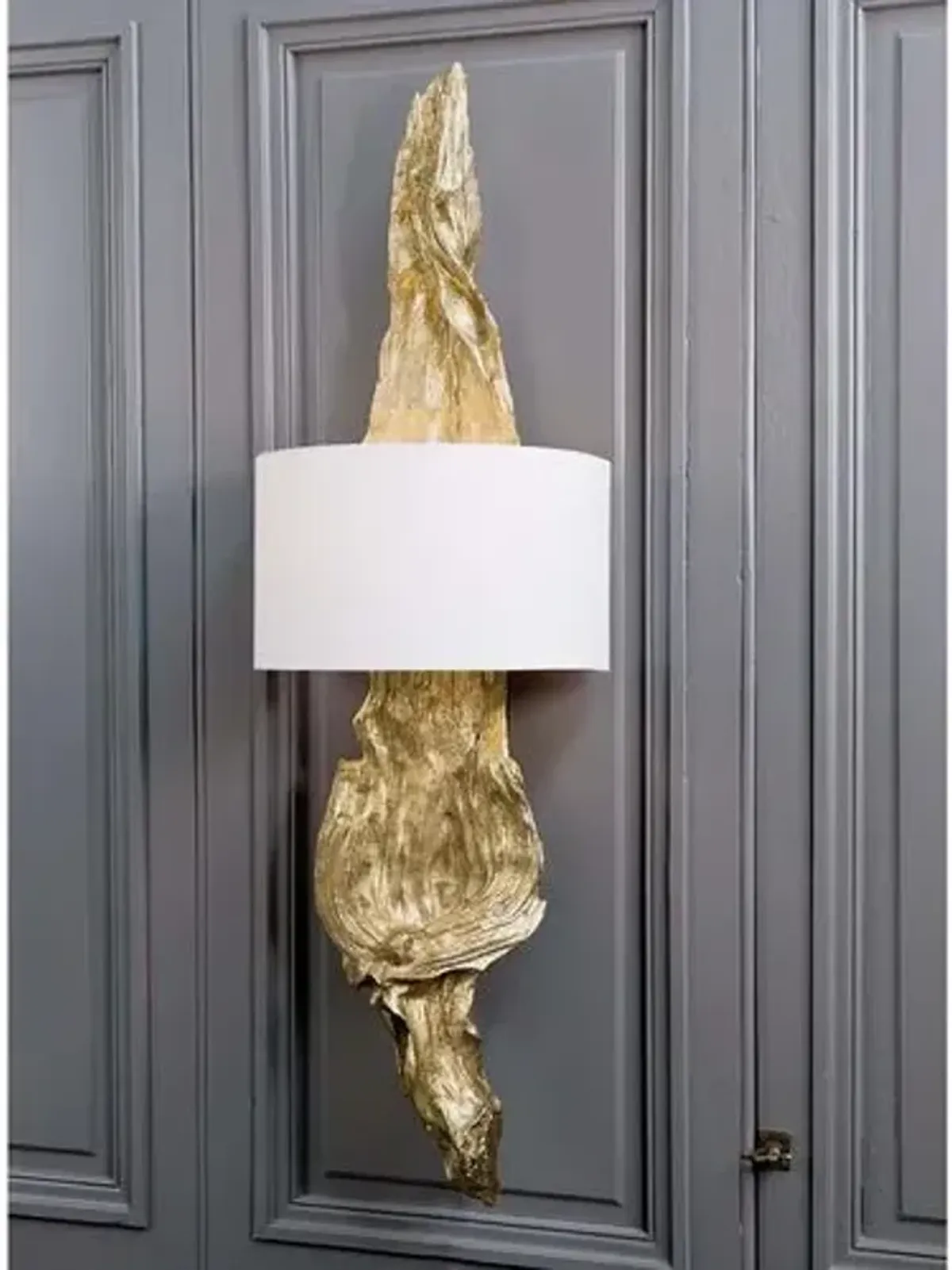 Driftwood Wall Sconce - Regina Andrew - Gold