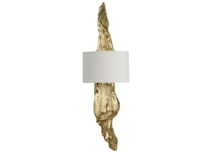 Driftwood Wall Sconce - Regina Andrew - Gold