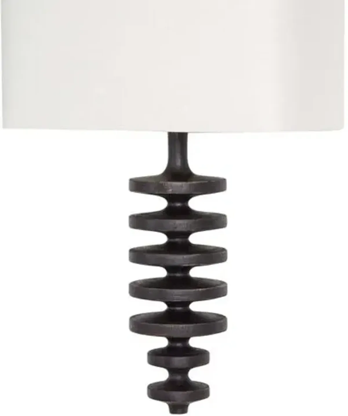 Fishbone Wall Sconce - Ebony - Regina Andrew - Handcrafted - Black