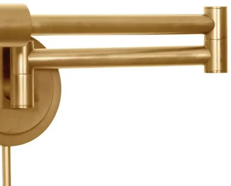 Noble Swing Arm Task Sconce - Regina Andrew - Gold