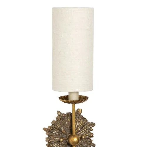 Louis Single Wall Sconce - Gold - Regina Andrew