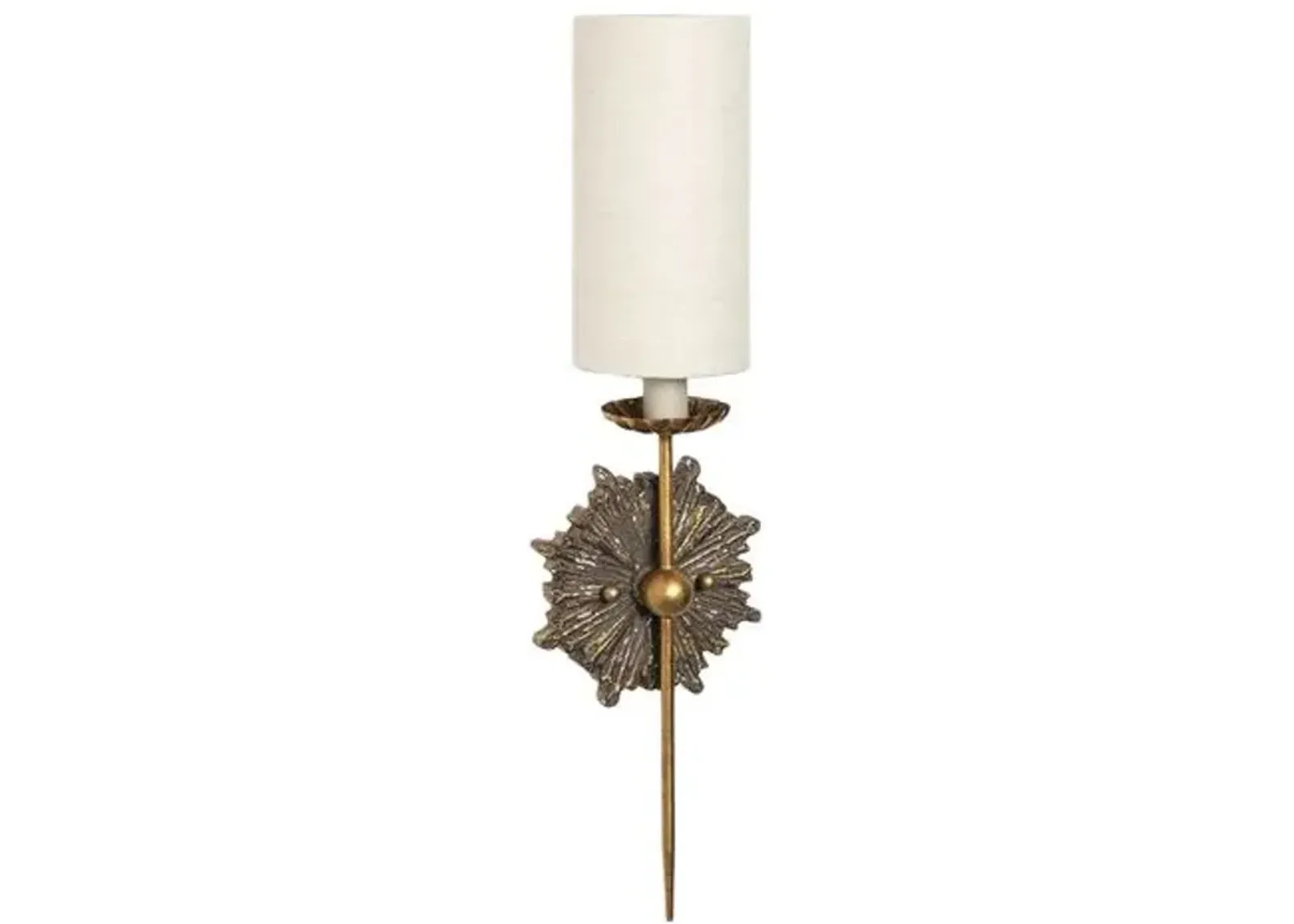 Louis Single Wall Sconce - Gold - Regina Andrew