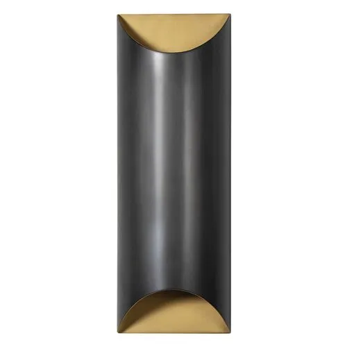 Meyer Metal Wall Sconce - Regina Andrew - Black