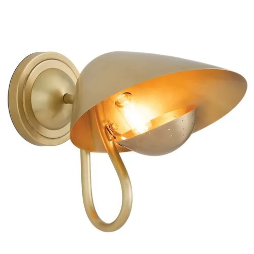 Keaton Single Wall Sconce - Regina Andrew - Gold