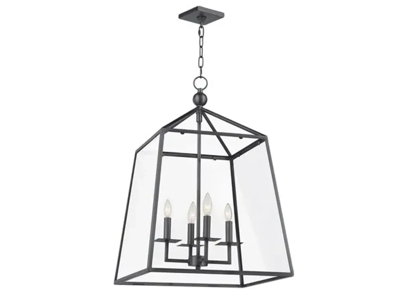 Coastal Living Cachet Lantern - Oil Rubbed Bronze - Regina Andrew - Brown