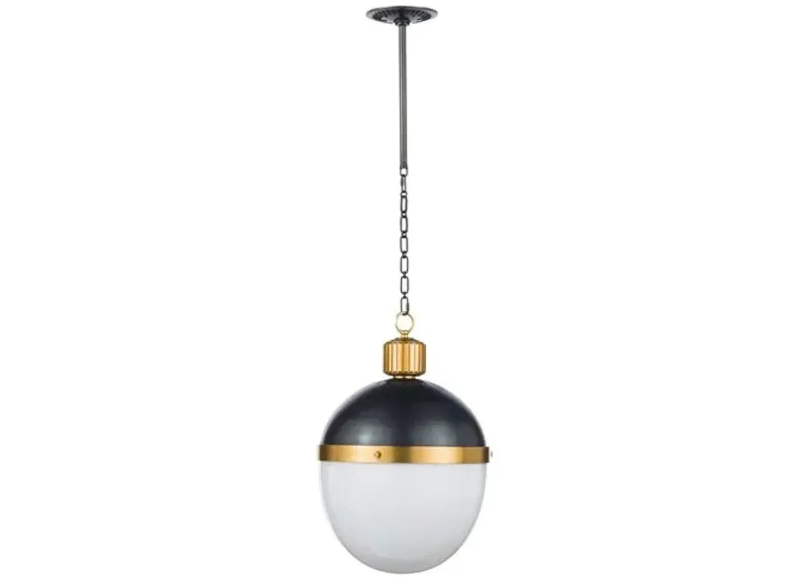 Otis Pendant - Black/Natural Brass - Regina Andrew