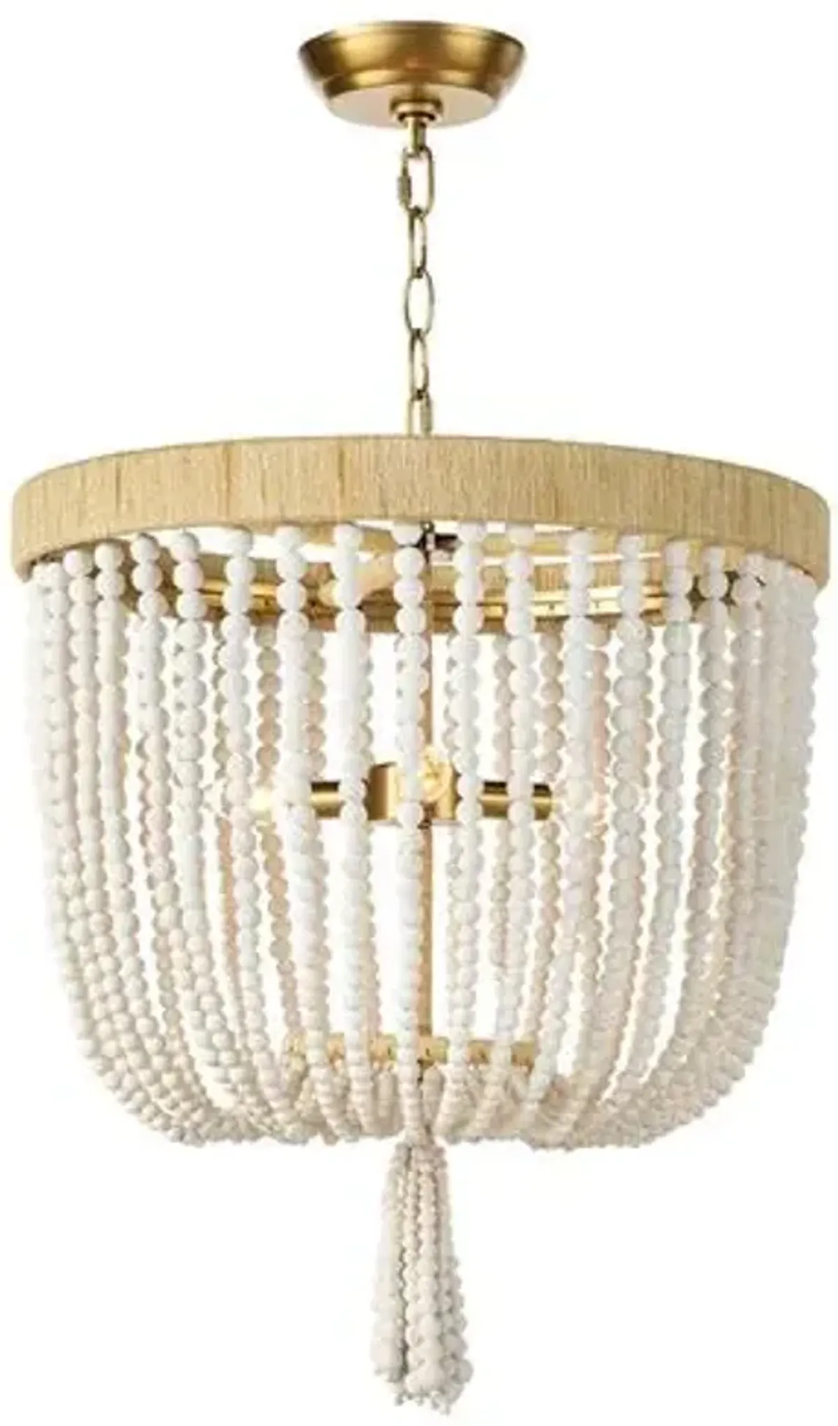 Milos Chandelier - White - Regina Andrew