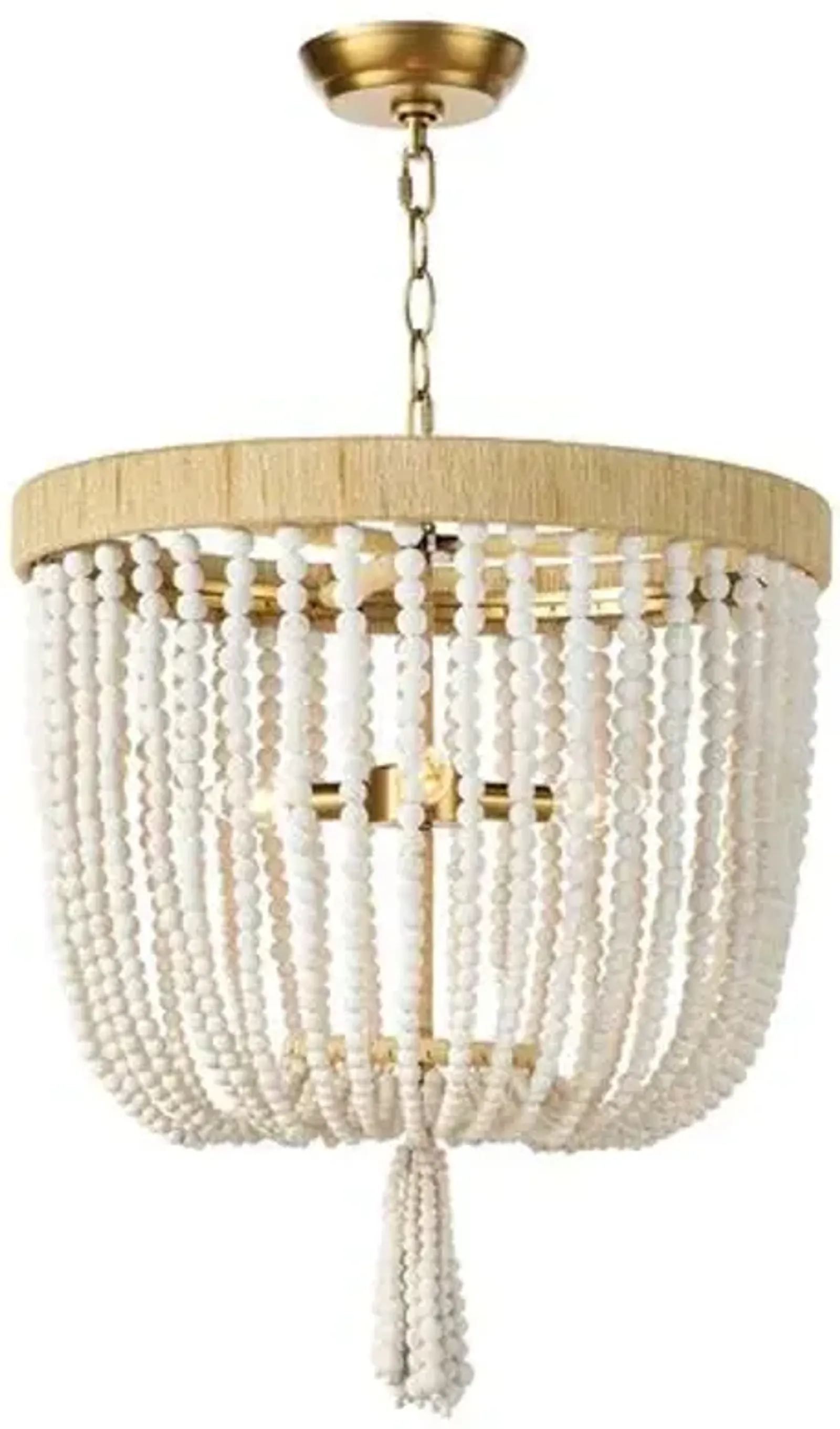 Milos Chandelier - White - Regina Andrew