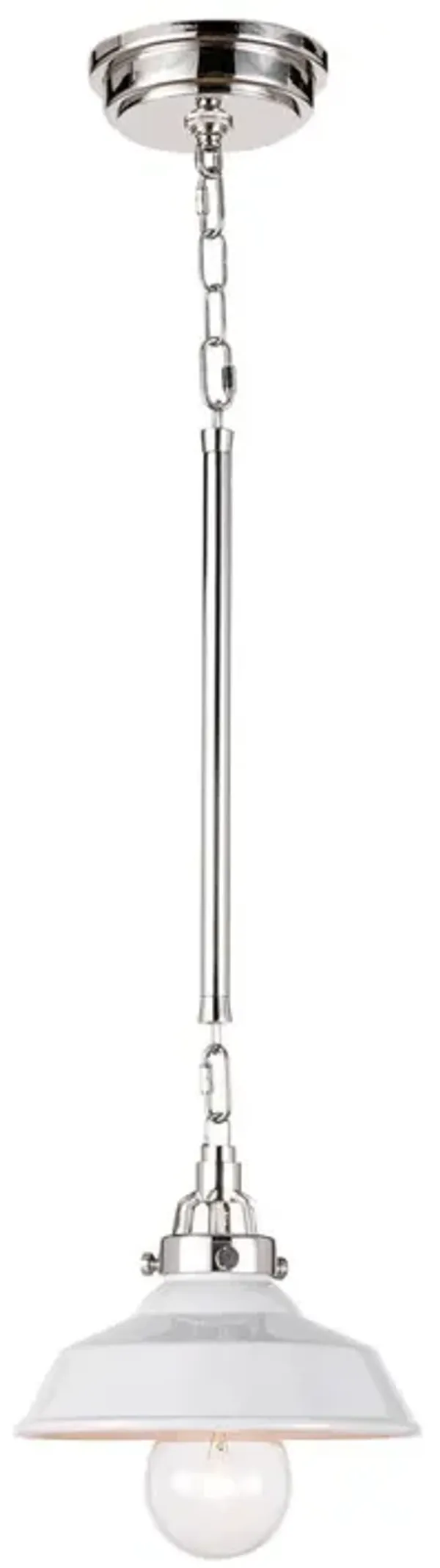 Maine Ceramic Small Pendant - Regina Andrew - White