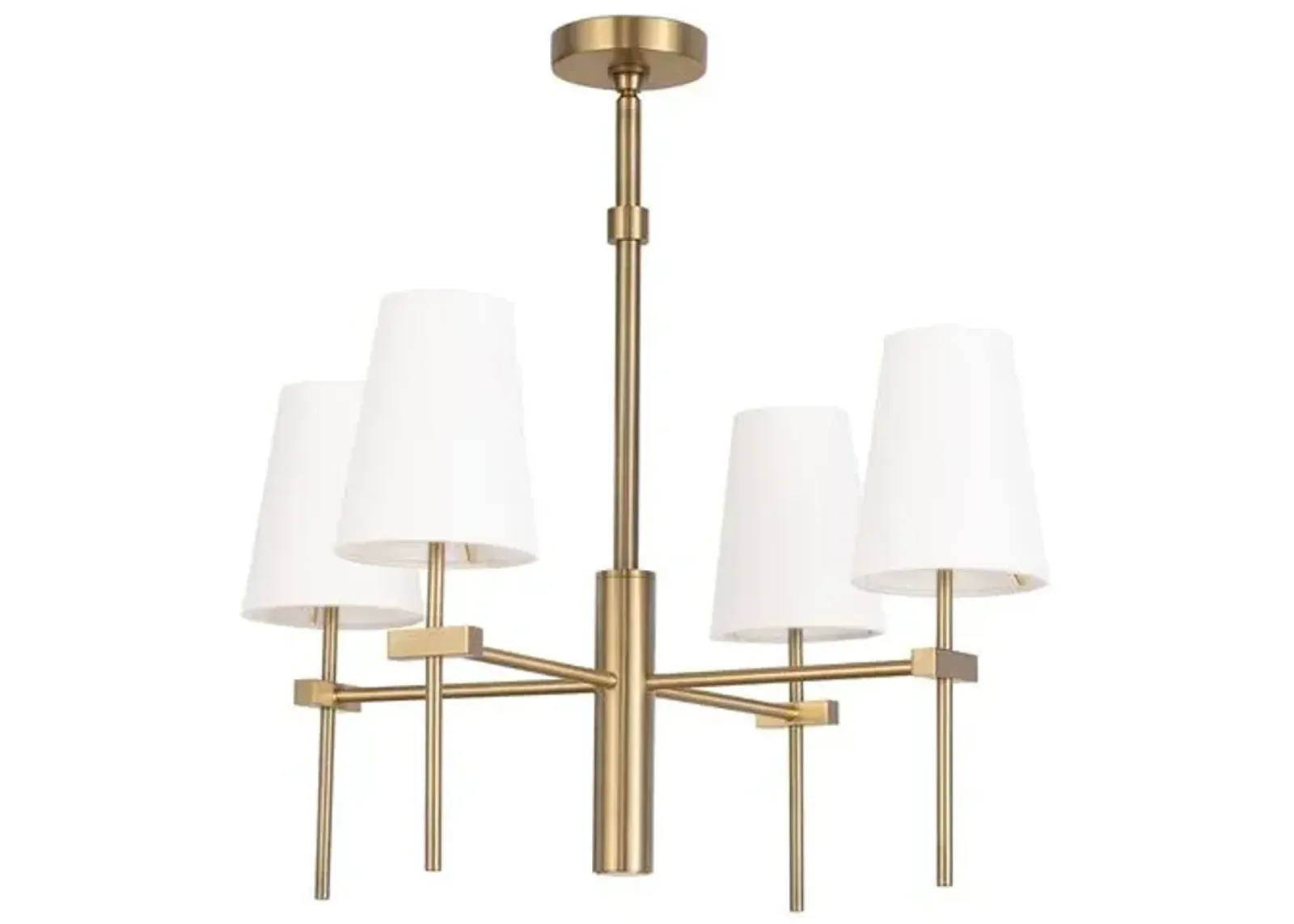 Southern Living Toni Chandelier - Brass - Regina Andrew - Gold