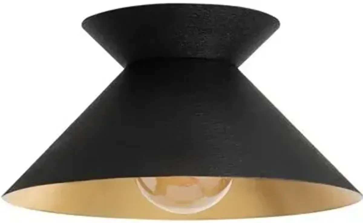 Viggo Flush Mount - Regina Andrew - Black