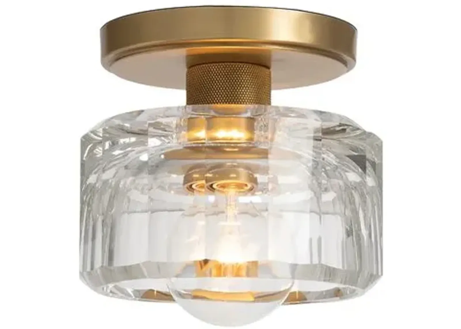 Bijoux Crystal Flush Mount - Regina Andrew - Clear