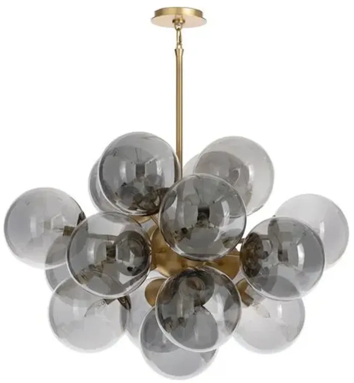 Shine Glass Globe Chandelier - Regina Andrew - Gold