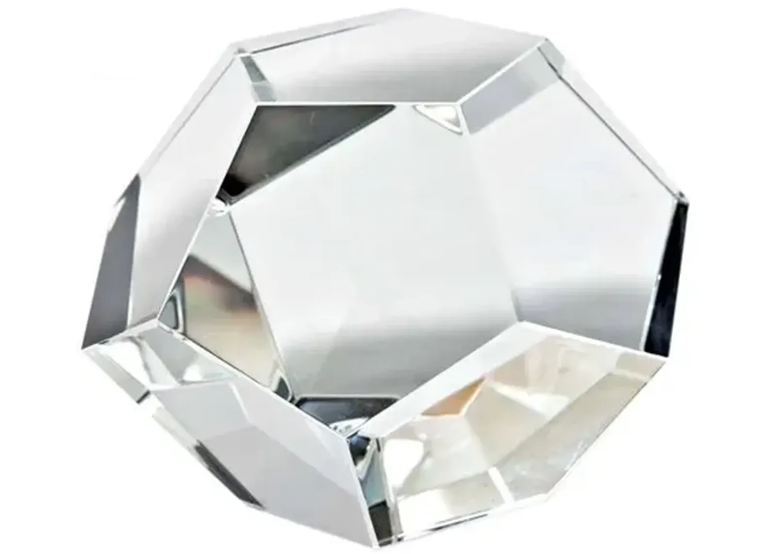 Crystal Dodecahedron - Regina Andrew - Clear