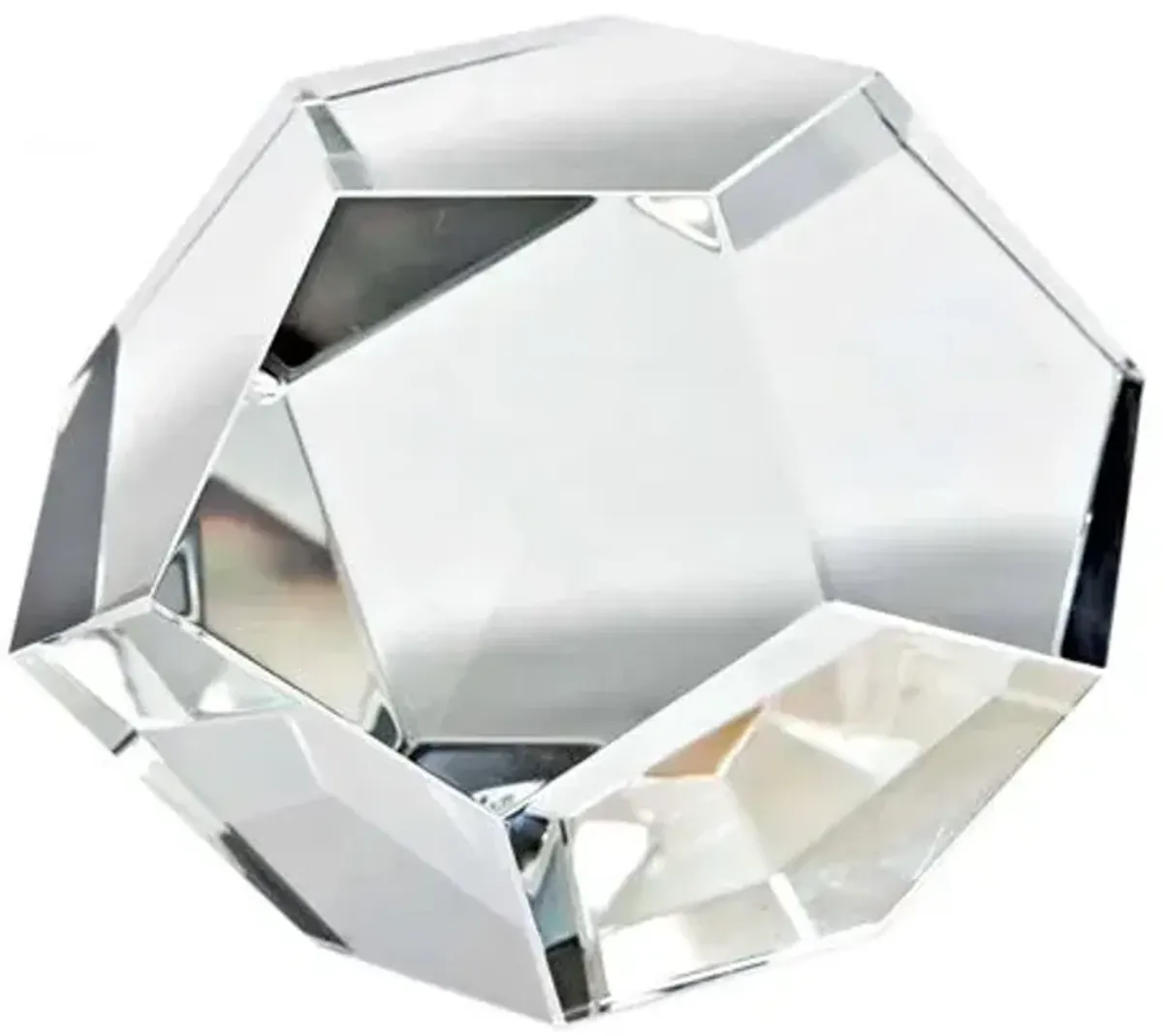 Crystal Dodecahedron - Regina Andrew - Clear