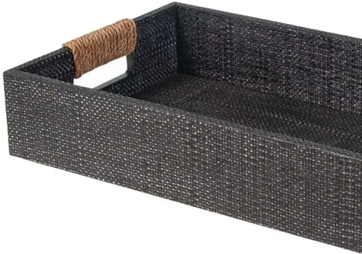 Logia Rectangle Small Tray - Regina Andrew - Gray