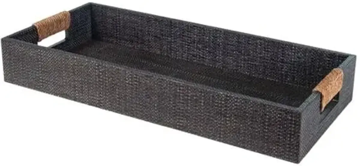 Logia Rectangle Small Tray - Regina Andrew - Gray