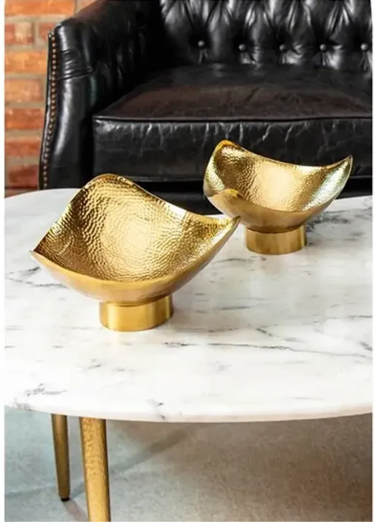 Milo Bowl - Brass - Regina Andrew - Gold