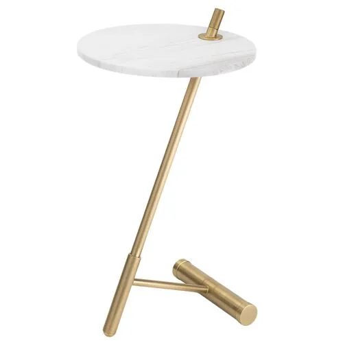 Spyder Accent Table - Regina Andrew - Gold - 26.5Hx14Wx14D in