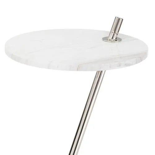 Spyder Accent Table - Regina Andrew - Silver - 26.5Hx14Wx14D in