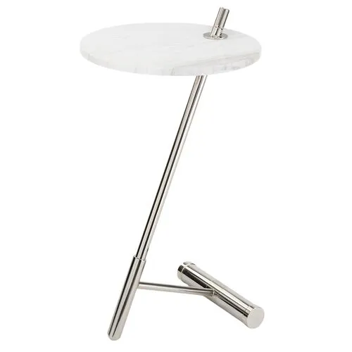 Spyder Accent Table - Regina Andrew - Silver - 26.5Hx14Wx14D in