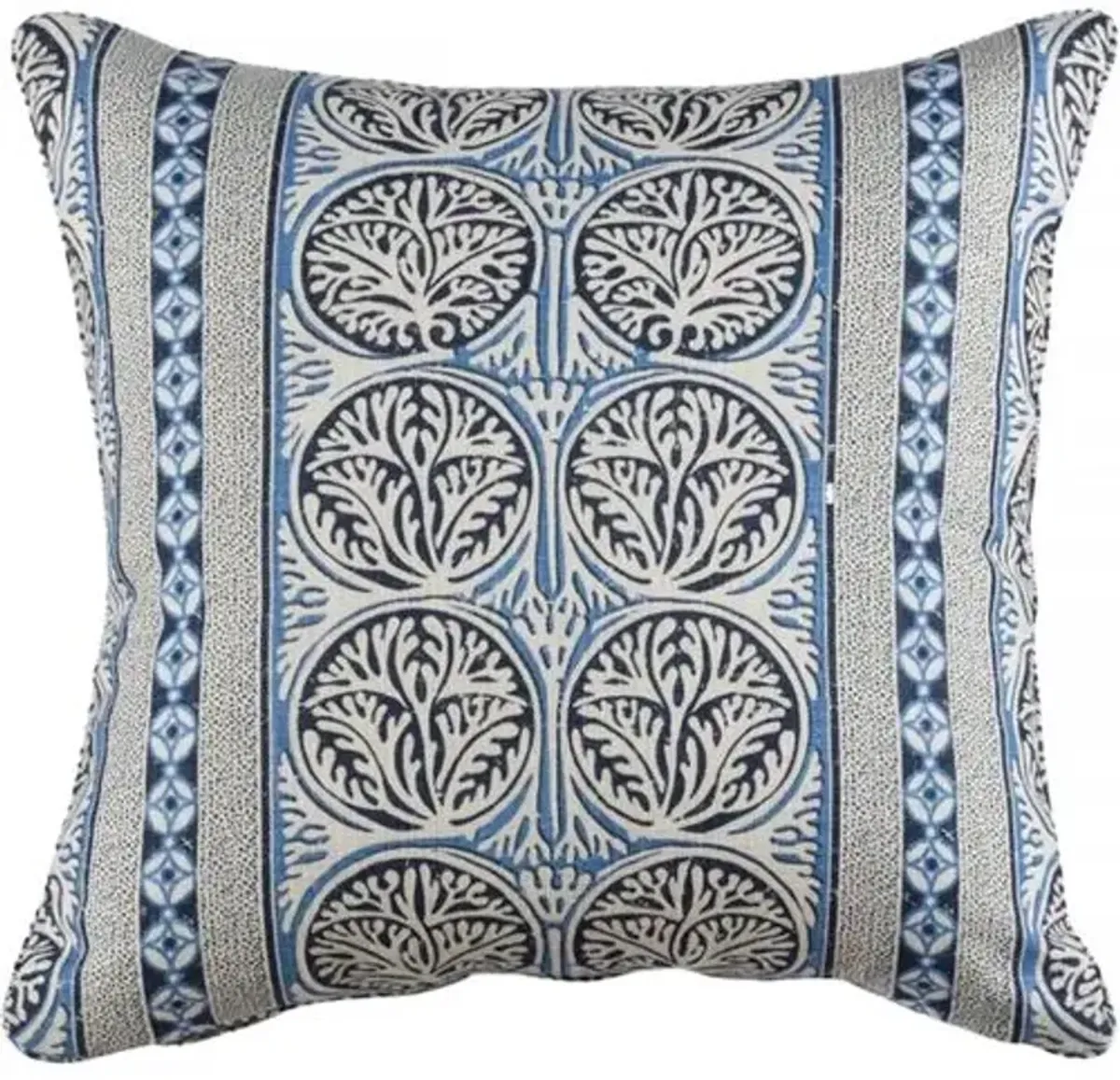 Fair Isle Cotton Pillow