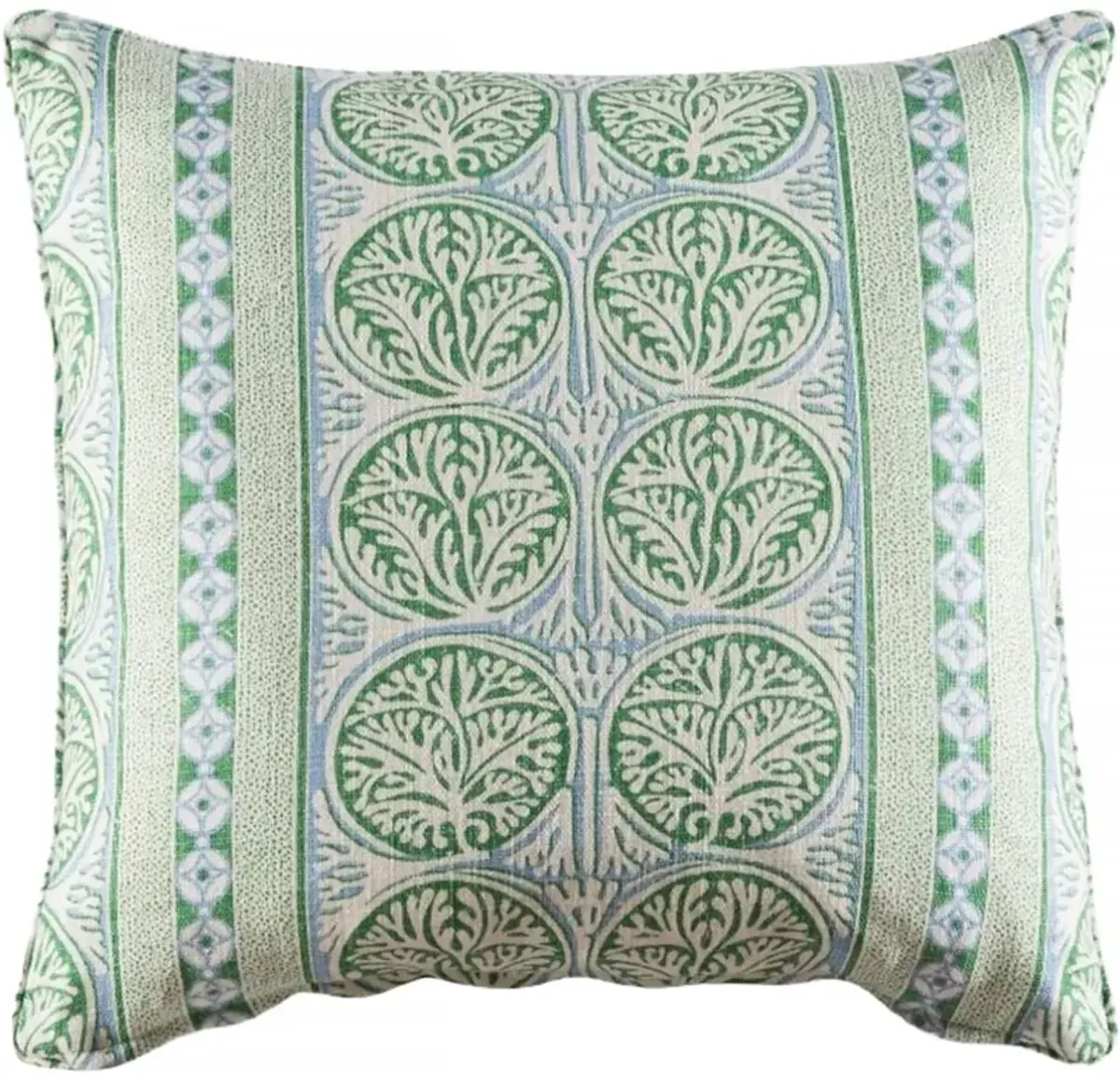 Fair Isle Cotton Pillow