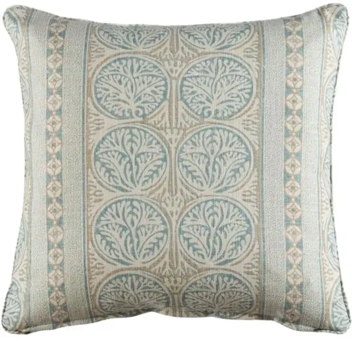 Fair Isle Cotton Pillow