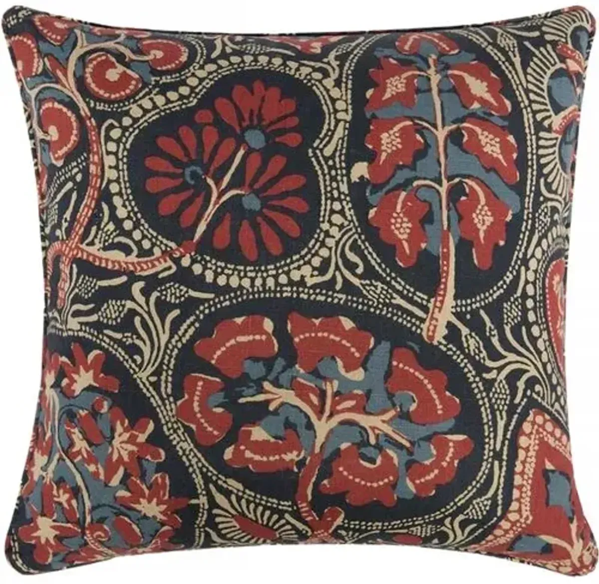 Cochin Botanical Linen Pillow