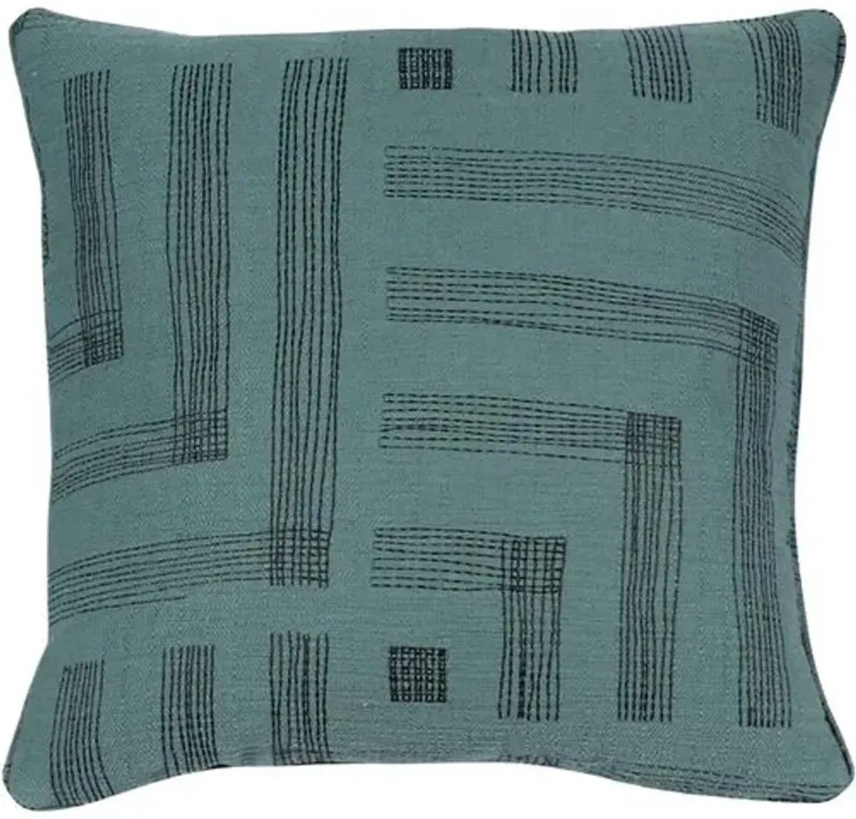 Parker Embroidered Lines Pillow